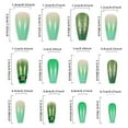 thumbnail image 3 of Kokovifyves Press on Nails Sale 24 Pcs St. Patrick's Day Wearable Nails False Nails Long-lasting Full Nail Stickers, 3 of 6