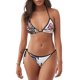 thumbnail image 1 of Balery Patriotic Skull Art Pijama Estampado Bikini de Dos Piezas para Mujer - Conjunto de Bikini Ajustable Sexy y Cómodo para Playa, 1 of 6