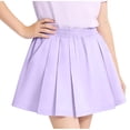 thumbnail image 3 of Paiwinds Girls' High Waist Quick Dry Tennis Skirt with Shorts Built-in Pleated A-Line Skort for Sports and Daily Wear, 3 of 9