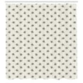 thumbnail image 3 of Pinwheel Shower Curtain, Hand Drawn Pinwheels Childhood Toys of Old Times Cute Kids Doodle Pattern, Fabric Bathroom Set with Hooks, 69W X 84L Inches Extra Long, Black and Ivory, by Ambesonne, 3 of 3