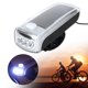 thumbnail image 5 of Lámpara delantera de bicicleta brillante recargable con carga USB de energía Solar ABS con bocina, 5 of 8
