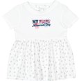 thumbnail image 3 of Inktastic My First Memorial Day Grunge with Fireworks Girls Baby Dress, 3 of 5