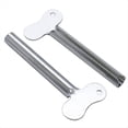 thumbnail image 3 of 6 Uds. Exprimidores de Tubos de Pasta de Dientes de Acero Inoxidable Exprimidores de Pasta de Dientes con Llave de Metal para Exprimidores de Tubos Cosméticos, 3 of 5