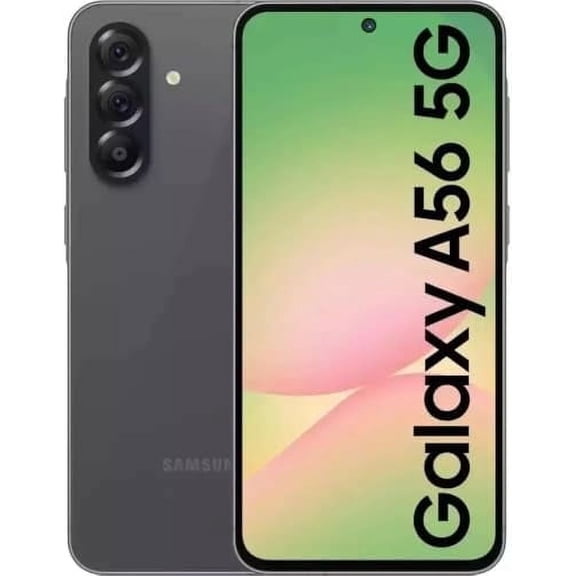Samsung Galaxy A56 5G AI, 256GB 12GB RAM, Android Smartphone, Global Version, Unlocked – Awesome Graphite