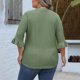 thumbnail image 5 of Sudaderas bonitas,Camiseta de manga corta para mujer, cuello redondo, informal, de poliéster, ligera, suave y cómoda, ideal para uso diario en casa, sopatenor, 5 of 9