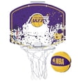 thumbnail image 1 of Minicanasta de baloncesto WILSON, equipo de la NBA, Los Angeles Lakers, 1 of 2
