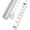 White, variant on AllWays Plaza 20Ft Power Strip Surge Protector -  Extension Cord with 6 AC Outlets and 3 USB Ports for Home, Office, Dorm Essentials, 1680 Joules, ETL Listed, White