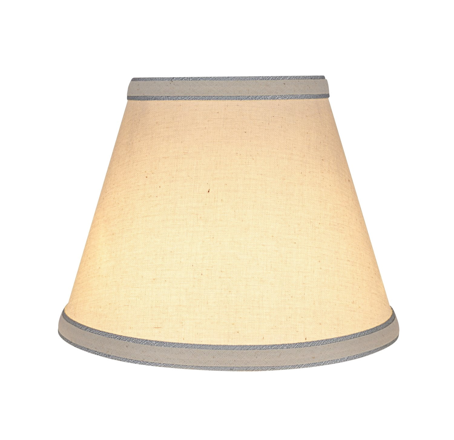 Aspen Creative 58909 Transitional Hardback Empire Shape UNO Construction Lamp Shade in Off White, 9" Wide (5" x 9" x 7")