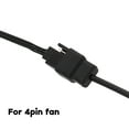 thumbnail image 4 of YongCo 5V 4Pin Laptop Fan Power Cable USB to 4Pin PC Fan Cable USB to Computer CPU 5V USB Fan Power Supply Cord 4pin 3pin, 4 of 6