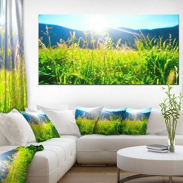 Belle Nature Verte - Impression sur Toile Paysage