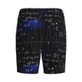 thumbnail image 5 of Easygdp Mathematica Science Men's Short Pajama Pants, Sleep Shorts, Household Pants, Casual Pants with Pockets - X-Large, 5 of 9