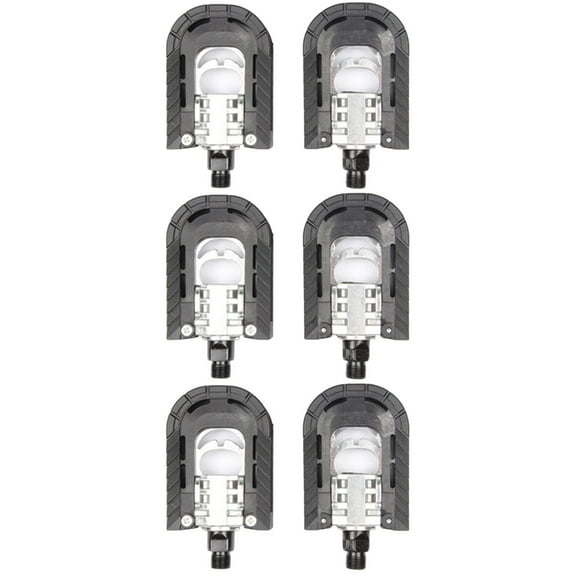 3 Count Bicycles Pedals Foldable for Platform High Hardness