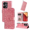 thumbnail image 2 of Funda tipo cartera GANGXUN para Xiaomi Redmi Note 13 Pro 4G , diseño girasol, cuero PU, soporte, cierre magnético, tarjetero, 2 of 5