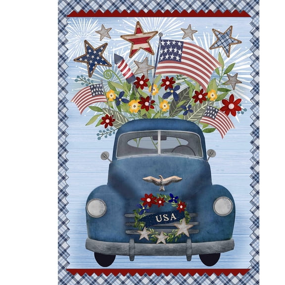 Briarwood Lane Garden Flag 12x18 For Outdoor Celebrate America Pickup Garden Flag Flags For Outside