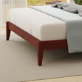 thumbnail image 6 of Farmhouse Solid Wood Platform Bed in Twin - Classic Cherry, 6 of 9