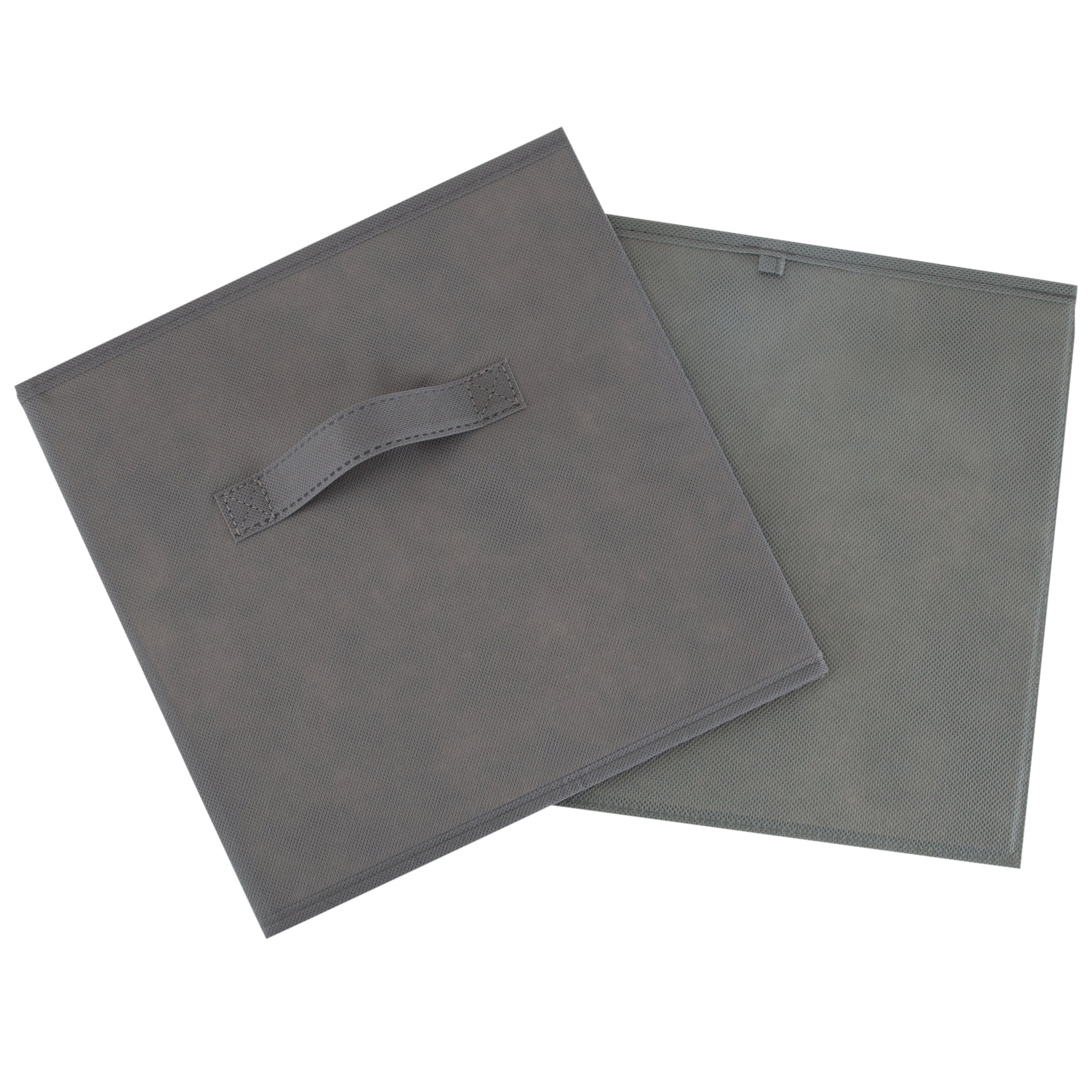 Simplify Collapsible Fabric Storage Cube in Grey
