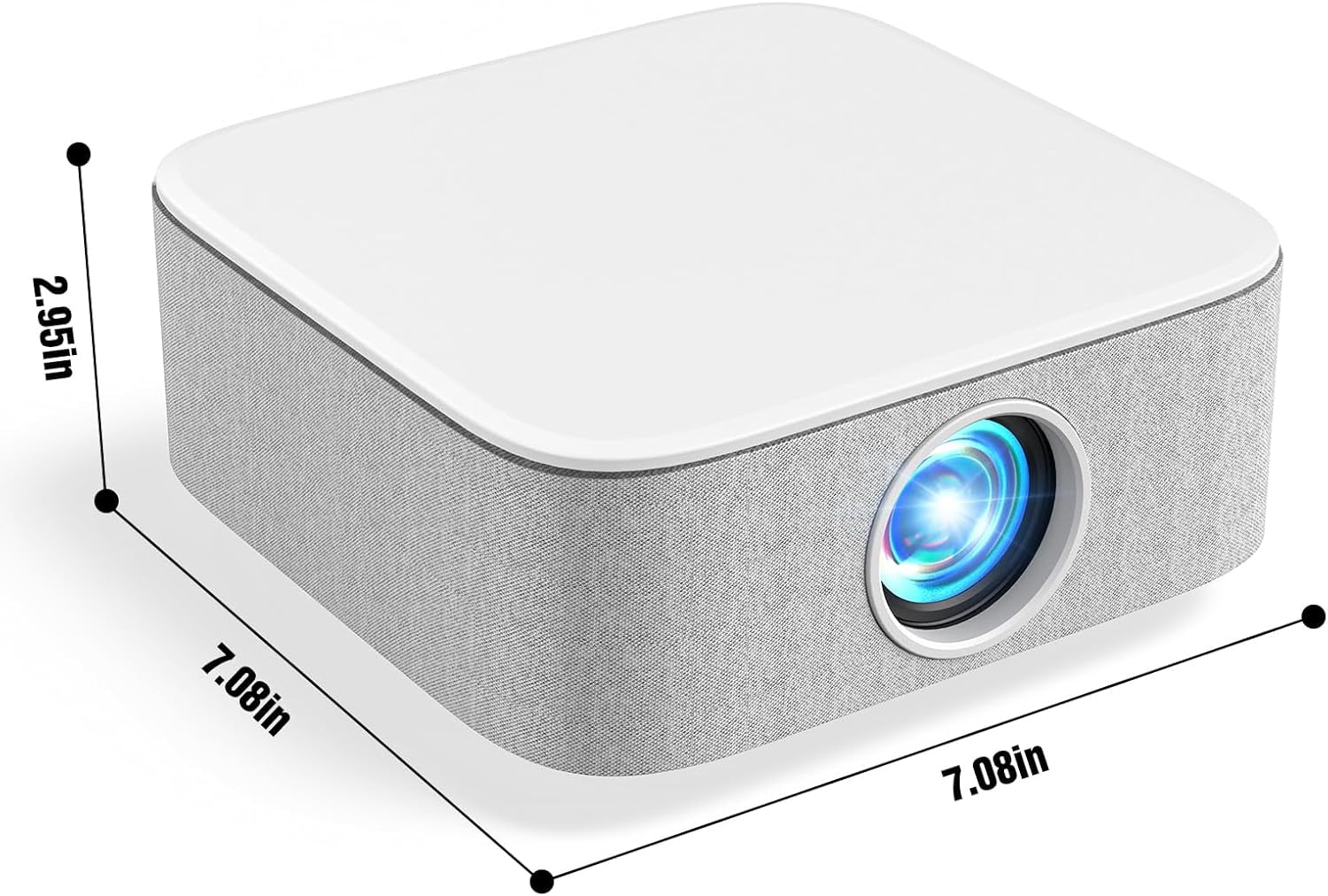 Portable  Projector with Electric , Full HD 1080P,  Movie Projector for Indoor Outdoor Use