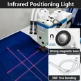 thumbnail image 3 of Magnetic Positioning Quilting Laser Light For Sewing Machine, Adjustable Pattern Projector, Vision Sewing Guide Lights With Dot/Straight Line/Crosshair Projection For Precise Stitching, 3 of 7