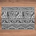 thumbnail image 6 of Ambesonne Ethnic Jigsaw Puzzle, Cave Drawings, Heirloom-Quality Fun Activity for Family Durable Cardboard, 1000 pcs, Black White, 6 of 6