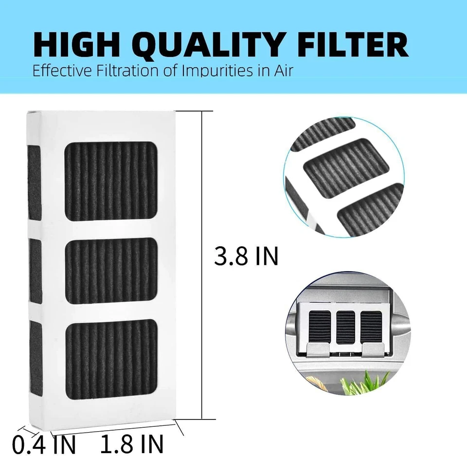 6X Replacement Refrigerator Air Filter For Frigidaire Paultra2 Pureair Ultra Ii