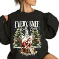 thumbnail image 3 of Every Knee Shall Bow Sweatshirt – Nativity Scene Christmas Crewneck, Christian Holiday Pullover, Faith Based Jesus Sweater, Religious Gift for Men and Women, 3 of 7