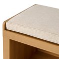 thumbnail image 5 of Better Homes & Gardens 4-Cube Storage Bench, Light Honey, 5 of 6