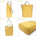 thumbnail image 2 of Wrapables Canvas Tote Bag for Women, Casual Cross Body Shoulder Handbag, Yellow, 2 of 5