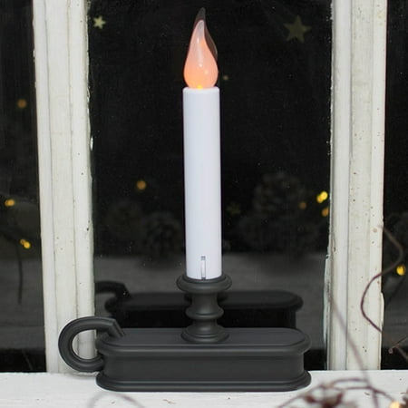 christmas lights window candle amber led battery op auto christmas lights window candle amber led battery op auto