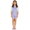 thumbnail image 2 of SunBusters Girls Swim Shorts(UPF 50+), Sweet Lavender, 4/5 yrs, 2 of 2