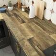 thumbnail image 2 of Papel adhesivo efecto madera WESTICK 40x198 cm vinilo impermeable, 2 of 8