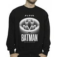thumbnail image 3 of DC Comics Mens The Flash Batman White Logo Sweatshirt, 3 of 4