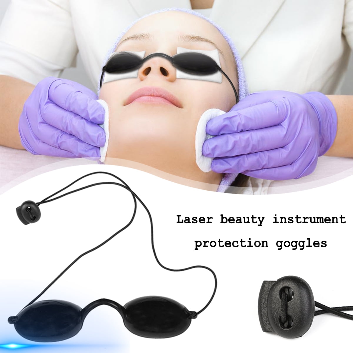 Eyes Protection Eyepatch Laser Light Glasses Safety Goggles IPL Beauty Clinic UK