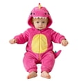 thumbnail image 3 of PAFNAFHF Baby Boy Dinosaur Outfit Bodysuit One Piece Hooded Zip up Romper Onesies 1-3 Months, 3 of 9