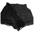 thumbnail image 5 of Women's Summer Shorts Solid Color Thin Hollow Tight Waist Baggy Dressy Casual Womens Jorts with Pockets S-2XL, 5 of 5
