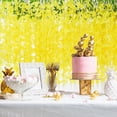 thumbnail image 4 of Flores Artificiales de Glicina, Plantas Artificiales de Wisteria Colgantes, Flores Artificiales para Hogar, Habitación, Boda, Fiesta, Jardín, Columpios, Iglesias(Amarillo), 4 of 4