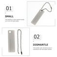 thumbnail image 4 of Minkissy 2Pcs Stone Sharpener Silver Flat For Fishing Hooks, 4 of 4