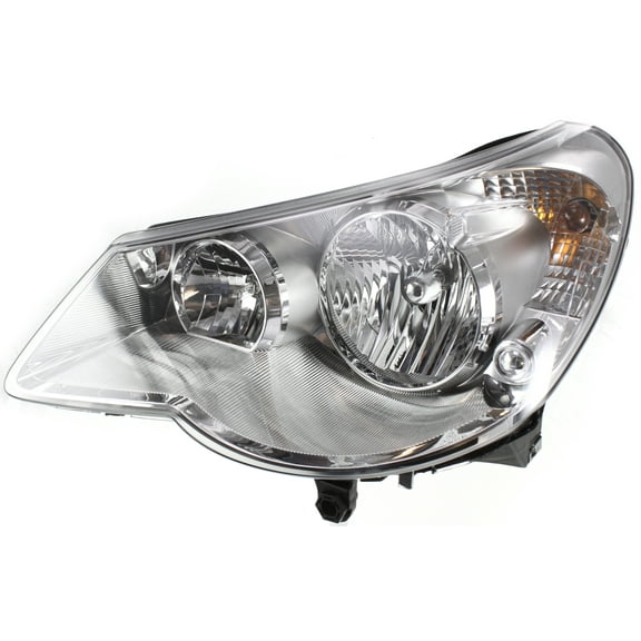 Headlight Compatible With 2007-2010 Chrysler Sebring Left Driver Halogen With bulb(s)
