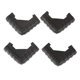 thumbnail image 2 of 4 Uds. de protectores de suelo para patas de silla, cubiertas para pies de mesa, para reducir el ruido, cubiertas para piernas de taburete, cubierta Macarena Calcetines de pierna, 2 of 7