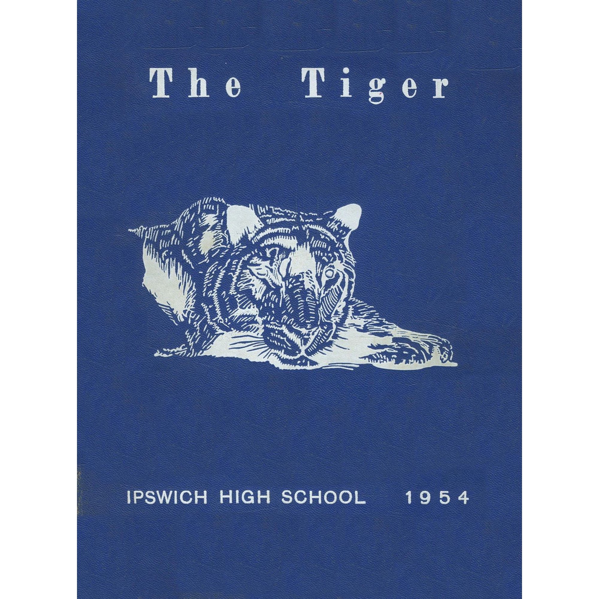 (Custom Reprint) Yearbook: 1954 Ipswich High School - Tiger Yearbook (Ipswich, MA)