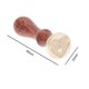 thumbnail image 4 of Sellado Cera Cabeza Cobre Sello La Tarjeta Diy Con (F35), 4 of 9