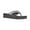 Black, variant on WILD PAIR Womens White Saw Tooth Sole Rhinestone Kalabasas Round Toe Wedge Slip On Thong Sandals Shoes 7.5 M
