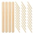 thumbnail image 1 of EXHUMKY Bâtons de Rythme 32 Pcs Instrument de Percussion en Bois pour Débutants Jeu Intérieur et Extérieur, 1 of 7
