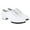 White, variant on Tap Shoes for Girls Boys Lace Up PU Leather Dance Shoes for Little Kid/Big Kid