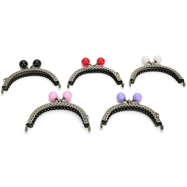 DIY Handbag Accessories8.5cm Semicircle Embossing Kiss Purse Clasp Lock Handbag Handle Ultimate Reliability