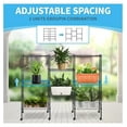 thumbnail image 6 of Heavy Duty 5-Tier Shelving Units Adjustable, 65 "D x 14" W x 30 "H Wire Shelf with 1000 lbs Capacity, Black, 6 of 6