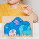 thumbnail image 3 of Rompecabezas 3D, juego de ingenio, juguete educativo para la coordinación mano-ojo y la motricidad fina. Elefante, 3 of 6