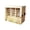 White, variant on Vintage Miniature Bookshelf Shake Away Your Anxiety, Mini Book Display Case Cabinet with Floral Print, Creative Wooden Mini Bookshelf Shake Anxiety Stress Reliever Funny Gifts for Book Lovers (White)