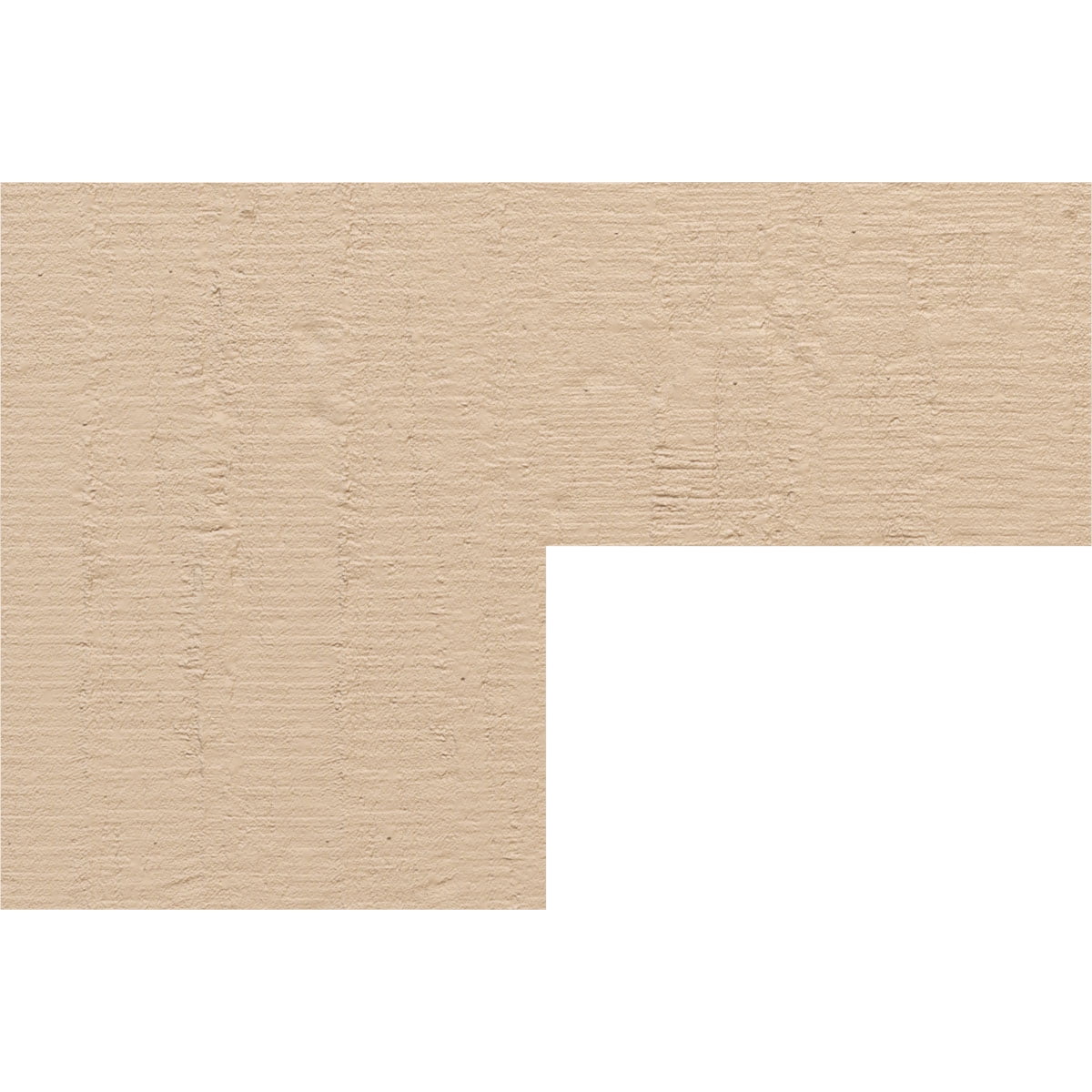 4"W x 12"D x 8"H Classic Chapel Hill Rough Cedar Woodgrain TimberThane Corbel, Primed Tan