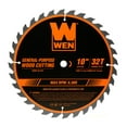 thumbnail image 2 of WEN 10-Inch 32-Tooth and 60-Tooth Carbide-Tipped Professional Woodworking Saw Blade Set, Two Pack, BL1032-2, 2 of 7