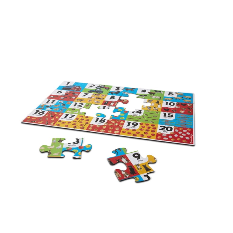 Eichhorn Bobo Siebenschläfer 2-in-1 Wooden Puzzle Set - 20 Piece + 24 Piece, FSC Certified, For Kids 2+ Years